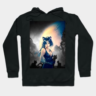 Death, The Endless, Dreaming, and Cats Hoodie